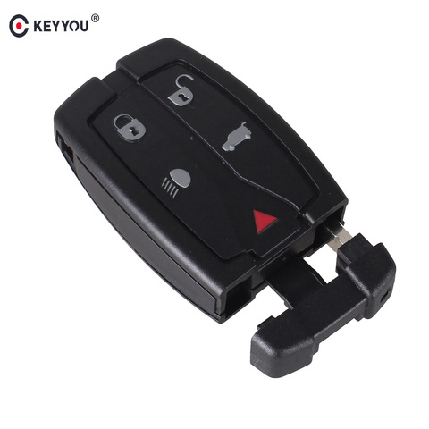 KEYYOU New Replacement 5 Buttons Remote Key Blade Fob Shell Case Fit For Land Rover Freelander 2 3 Free Shipping ► Photo 1/5