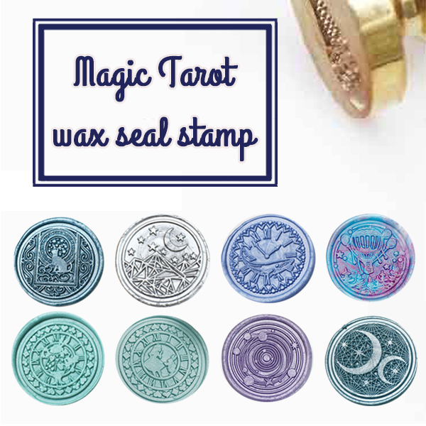 Moon Star Wax Seal Stamp Kit Wedding Custom,magic Moon Star Wedding Wax  Stamp Seal ,sealing Wax Stamp,seal Stamp Wedding,wedding Stamp Wax 