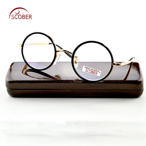 Photochromic Reading Glasses Round Vintage Retro Senator's Spectacles +1 +1.5 +2 +2.5 +3 +3.5 +4.0 Progressive Or Polarized Lens ► Photo 1/6