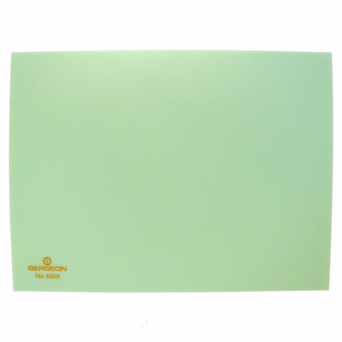 Bergeon 6808-V Watchmakers Green Plastic Bench Top Work Mat Free Shipping ► Photo 1/2