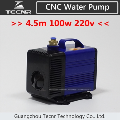 Submersible water pump 100w 4.5m for cnc router 3kw 4kw spindle motor ► Photo 1/5