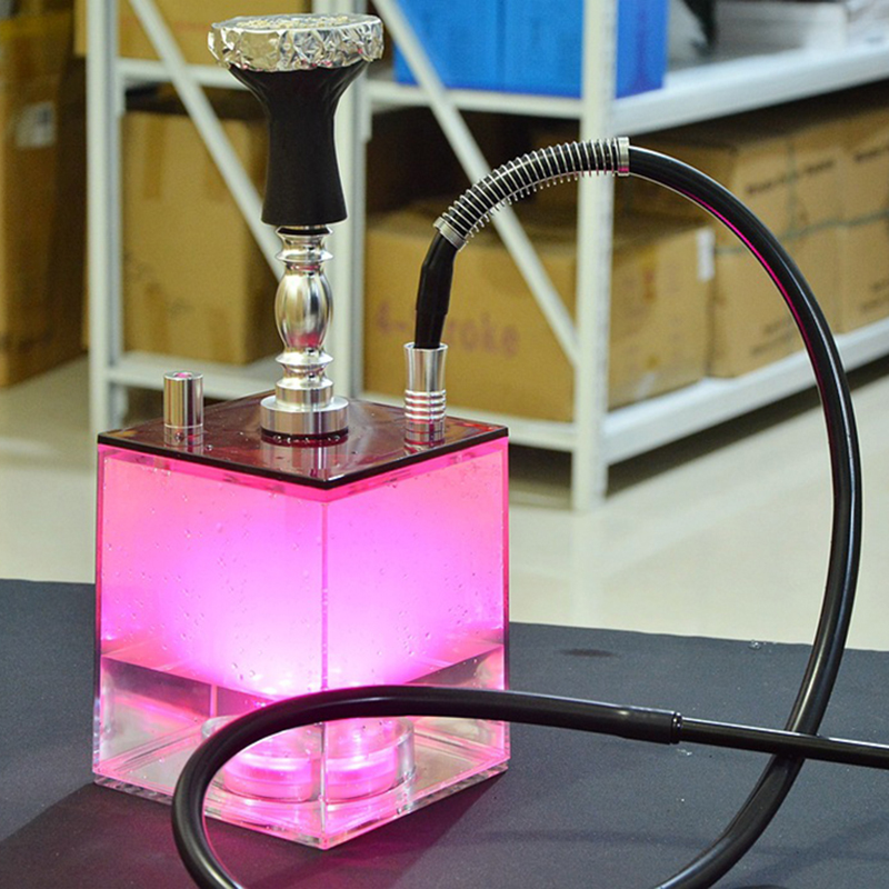 Price History Review On Transparent Acrylic Hookah Set With Led Light Sheesha Narguile Chicha Hookah Box Include Silicon Bowl Clip Pipe Hose Shisha Pipe Aliexpress Seller Aoikumo Store Alitools Io