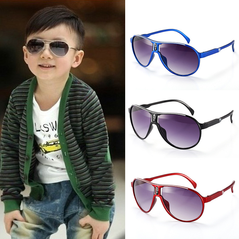 New Kids Sunglasses Grils Colorful Baby Reflective Sunglasses Children Glasses