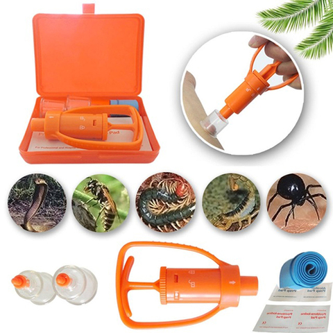Safety Outdoor Emergency Tool Kit Emergency Snake Bite Survival Equipment Tools Set Venom Extractor Pump First Aid Kits ► Photo 1/6