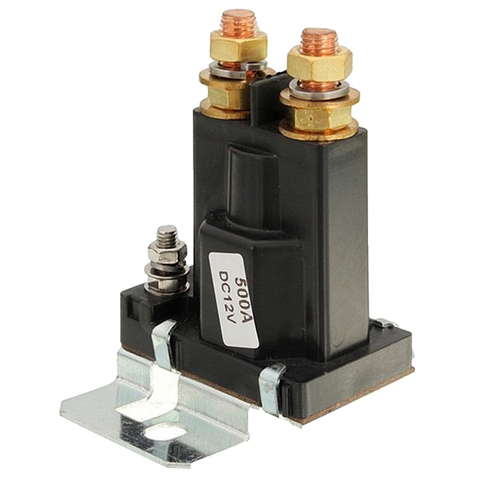 Dual Battery Isolator Relay Start On/Off 4 Pin 500A 12V For Car Power Switch ► Photo 1/6