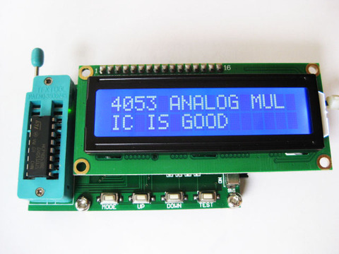 1PC IC Tester IC Tester 74 40 Series for can judge whether the logic gate is good or bad ► Photo 1/1