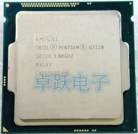 Original  for Intel Pentium G3220 Haswell LGA 1150 Dual Core 3.0GHz L3 Cache 3M HD Graphics Desktop CPU free shipping ► Photo 1/1