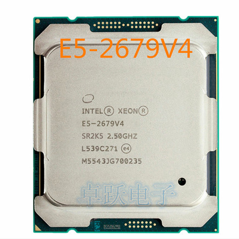 Original Intel Xeon E5-2679V4 CPU 20-cores 2.50GHZ 50MB 14nm LGA2011-3 E5 2679 V4 processor E5-2679 V4 free shipp free shipping ► Photo 1/1