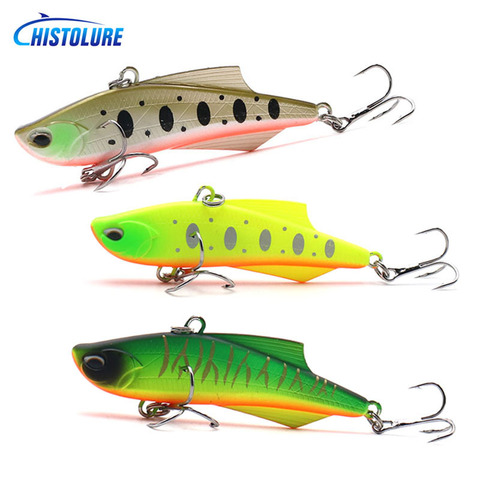 HISTOLURE VIB Baits Sinking Fishing lures 7cm 20g Hard Plastic Artificial Vibration Winter Ice Jigging Pike Bait Tackle Isca ► Photo 1/6