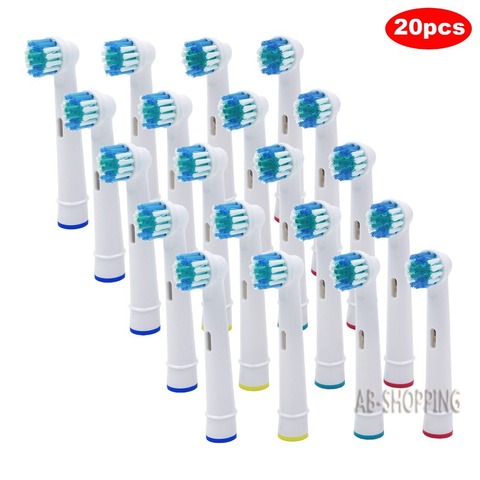 20pcs Electric Toothbrush Heads For SB17A(SB-17A)Oral-B Triumph,Professional Care,Vitality,Advance Power,Plak Control,Pro Health ► Photo 1/5