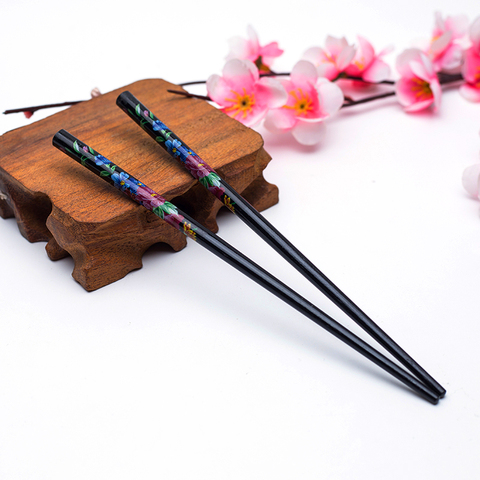 Colorful Chinese Style Wood Hairpins Beautiful flower sandalwood hair sticks for women Wedding Headwear  jewelry 2022 new ► Photo 1/6