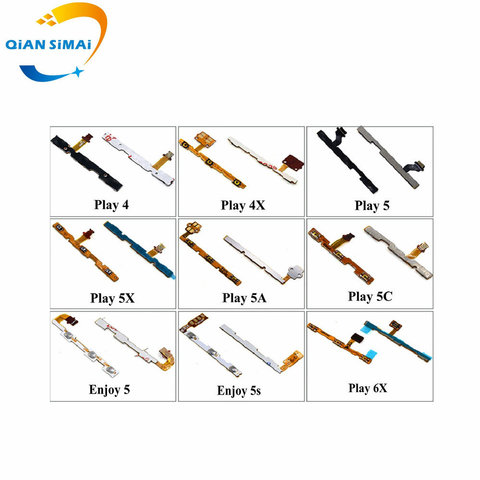 1PCS New Volume & power on/off Button switch flex cable For Huawei Honor Play 4 4X 5 5X 5A 5C 6X Enjoy 5 5s ► Photo 1/1