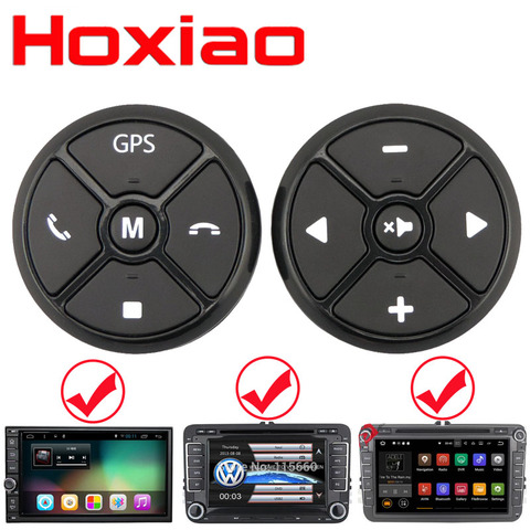 Car Steering Wheel Control Key wireless remote control Applicable to any brand car navigation DVD Steering wheel button remote ► Photo 1/1