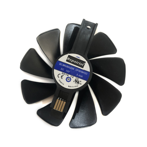 95MM CF1015H12S/CF1015H12D/FDC10U12S9-C Sapphire RX580 RX480 RX570 VGA Graphics Fan For NITRO RX 570/580/480 Video Card Cooling ► Photo 1/6