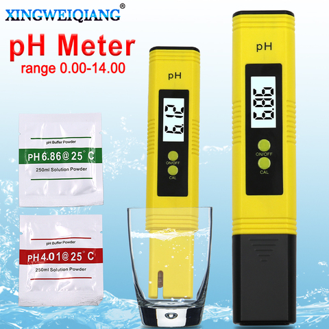 Digital LCD PH Meter Pen of Tester Accuracy 0.1 Aquarium Pool Water Wine Urine Automatic Calibration ► Photo 1/6