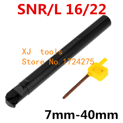 SNL SNR0008K08 SNR0008K11 SNR0010K11 SNR0012M11 SNR0016Q16 SNR0020R16 SNR0025S16 SNR0032T16/22 SNR0040T22 Internal Thread Tools ► Photo 1/1