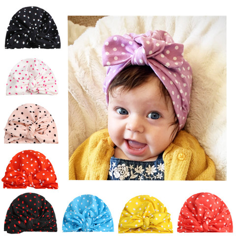 Sweet Dot Baby Girl Hat with Bow Candy Color Baby Turban Cap for Girls  Elastic Infant Accessories 1 PC - Price history & Review, AliExpress  Seller - EE BABY Store