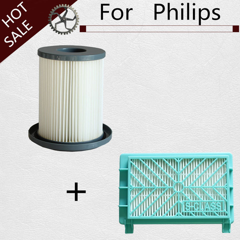 High Quality Can Track 2pcs Hepa Filter For Philips FC8732 FC8734 FC8736 FC8738 FC8740 FC8748 Free Post ► Photo 1/6