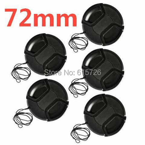 10pcs/lot 72mm center pinch Snap-on cap cover for camera 72 mm Lens ► Photo 1/1