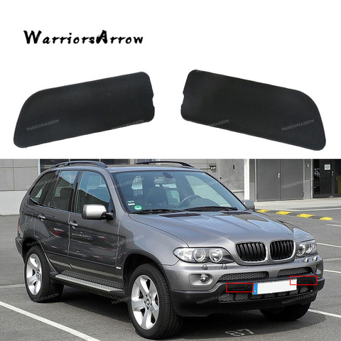 Left Or Right Or Pair Front Bumper Tow Hook Cover Unpainted For BMW E53 X5 3.0i 4.4i 2004 2005 2006 51117116671 51117116672 ► Photo 1/1