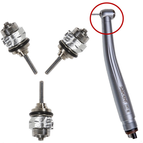 3*Cartridge Turbine Rotor For NSK Style High Speed Push Button SANDENT Handpiece ► Photo 1/6