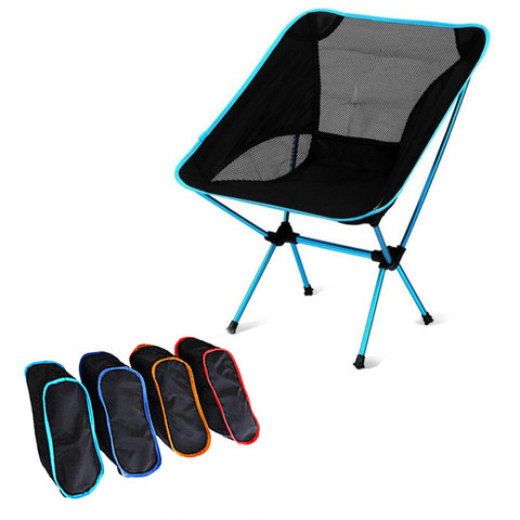 Portable Fishing Chair Lightweight Outdoor Folding Chair for Picnic Beach  Travel
