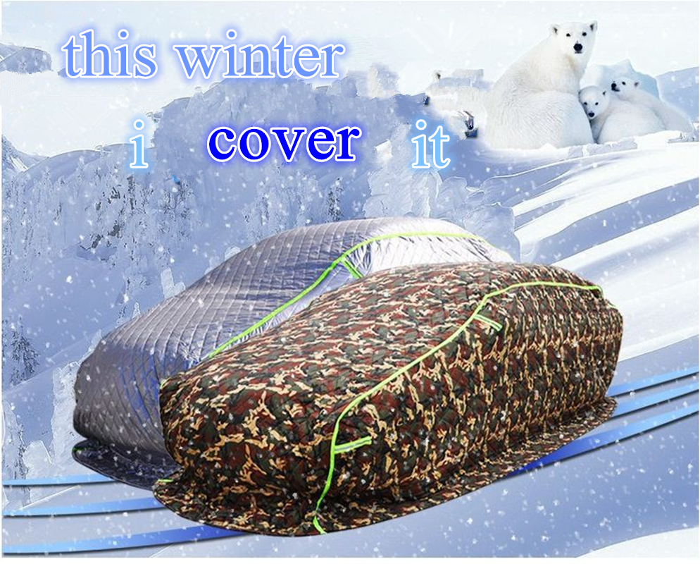 YIKA Full Car Cover Winter Plus Super Thief Waterproof thicken