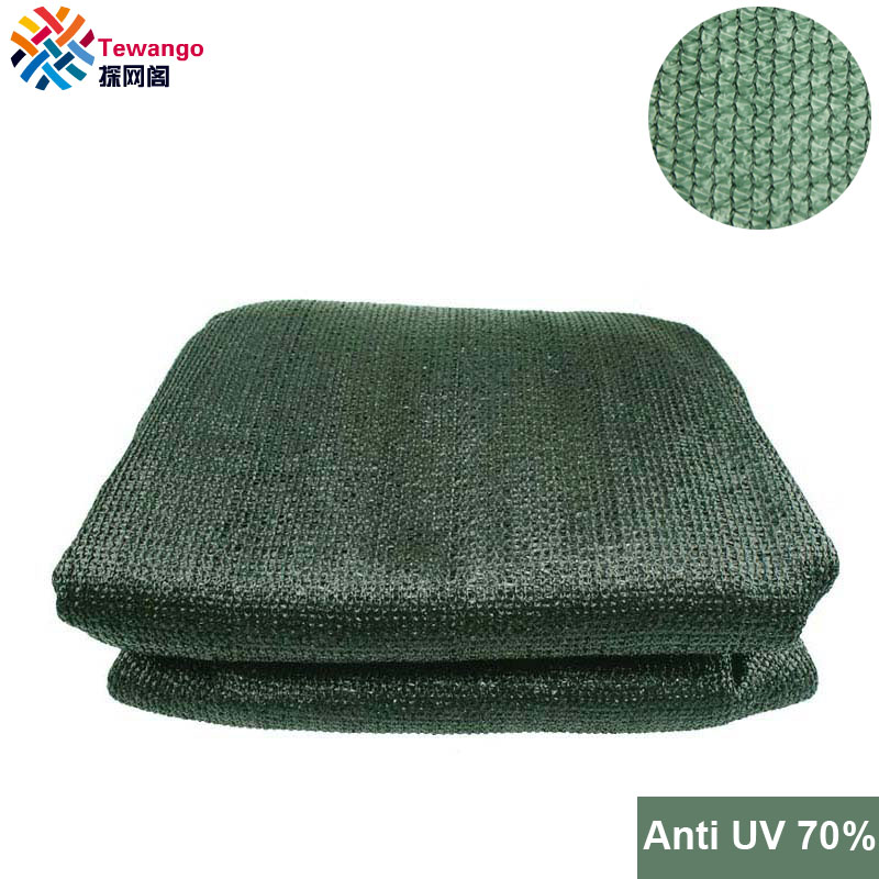 Buy Online Tewango Green Hdpe Agriculture Knitted Sunshade Net Garden Patios Shade Net 70 Shade Rate For Plants Alitools