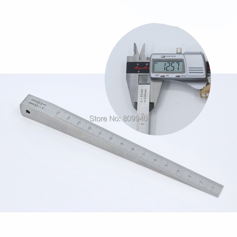 0.5-10mm 1-15mm 0.4-6mm steel wedge feeler gauge crack flatness layout &measuring tools Wedge gauge Wedge vernier caliper ► Photo 1/6