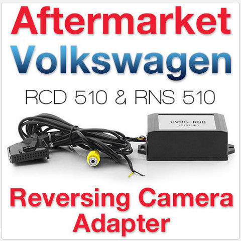 BODENLA V9.3 Version For VW RNS510 RCD510 RNS315 AV decoder video Converter Box rear view camera CVBS to RGB ► Photo 1/5