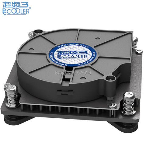 4pin PWM Turbo fan Utral-Thin 29mm for 1U server CPU cooler All-in-One PC Cooling For Intel LGA1151 1150 1155 1156 PcCooler C81H ► Photo 1/6