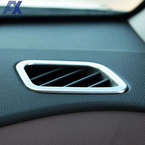 Chrome Front Air Vent Dashboard Outlet Cover For Hyundai Creta 2015 - 2022 Trim Frame Bezel Molding Garnish Insert Surround ► Photo 1/6