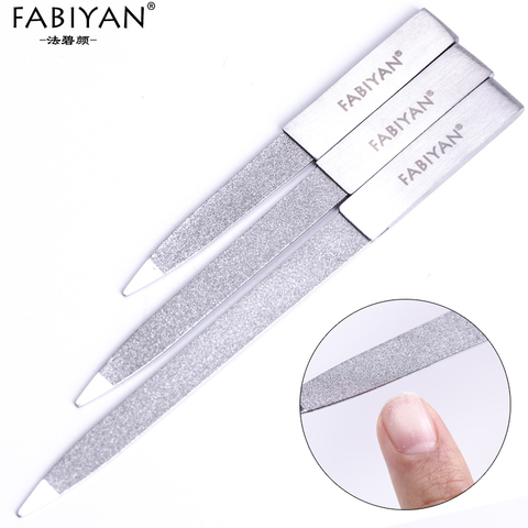 4/5/6 Inch Nail Art File Stainless Steel Metal Cuticle Pusher Remover Double Sides  Scrub Buffer Grinding Manicure Pedicure Tool ► Photo 1/6