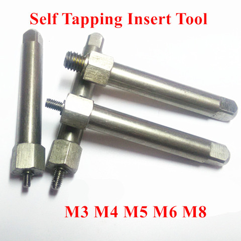 M3 M4 M5 M6 M8 Thread Repair Manual Screw Bushing Install Tool , Self Tapping Thread Insert Tool, ► Photo 1/2