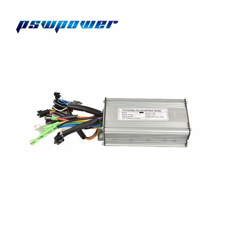 36V/48V 500W Brushless DC Square Wave Controller ebike Electric Bicycle Hub Motor Controller with right output ► Photo 1/6