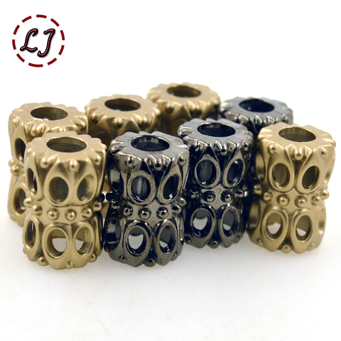 10pcs/lot high quality gold black decoration cord end stopper Toggle Clip for Paracord Bag Sports Wear Shoes garment accseeories ► Photo 1/4