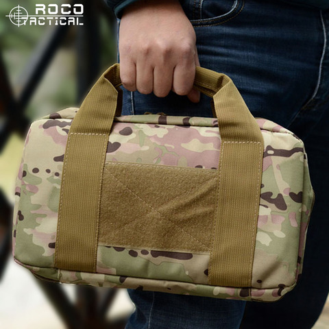 ROCOTACTICAL Tactical Single Pistol Case Military Pistol Hand Gun Bag Gun Rug Outdoor Soft Pistol Carrying Case ► Photo 1/1