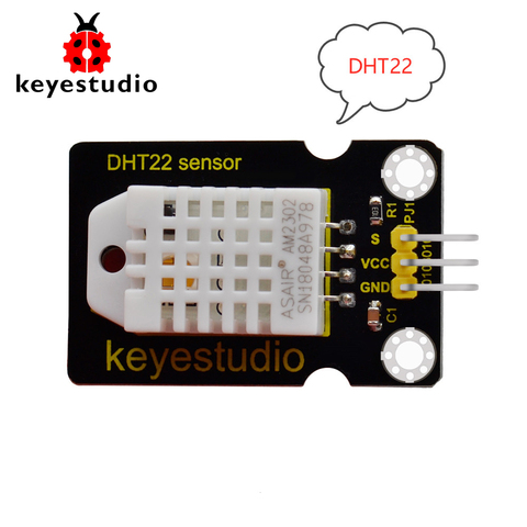 Keyestudio DHT22 (AM2302)Temperature and Humidity Sensor for  Arduino Uno r3 ► Photo 1/1