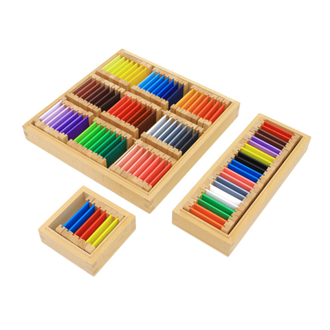 Dental House Montessori Materials Montessori Sensory Toys Color Box Wooden Colorful Multicolor Tablet Boxs Educational Preschool ► Photo 1/6