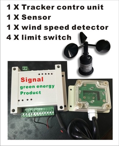 dual axis sun tracker pan tilt system solar tracker controller ► Photo 1/1