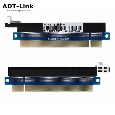 New PCI-E Express 164Pin 16x Male to Female Riser Extended Card Adapter Extended protection test DIP slot for 1U 2U 3U IPC ► Photo 1/6