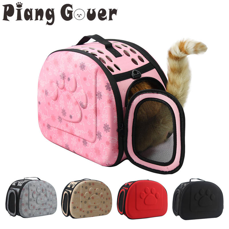 Pet Dog Cat Rabbit Portable Travel Carrier Tote Cage Bag Crate Kennel Breathable