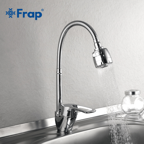 Frap 1 SET New Arrival Kitchen Faucet Mixer Cold and Hot Kitchen Tap Single Hole Water Tap Zinc alloy  torneira cozinha F43701-b ► Photo 1/6