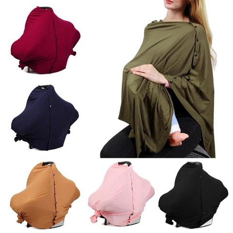 Pregnant Tfeeding Nursing Covers Multi Functional Soft Baby T Feeding Stretch Privacy Cover Infant Car Seat Stroller Alitools - Multifunctional Covers For Infant Car Seats