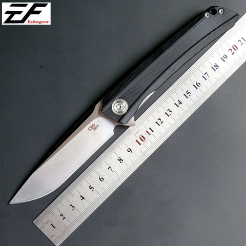 Eafengrow CH3002 Outdoor Folding Knives Tactical Hunting Knife 2022 New Selling D2 Steel Blade G10 Handle Portable Tools ► Photo 1/6