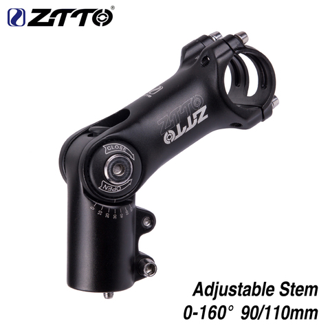 ZTTO Bicycle Part 160 Degrees Adjustable Riser Compatible With MTB Road City Bike Stem Fork  Extension 90mm 110mm*31.8 ► Photo 1/1