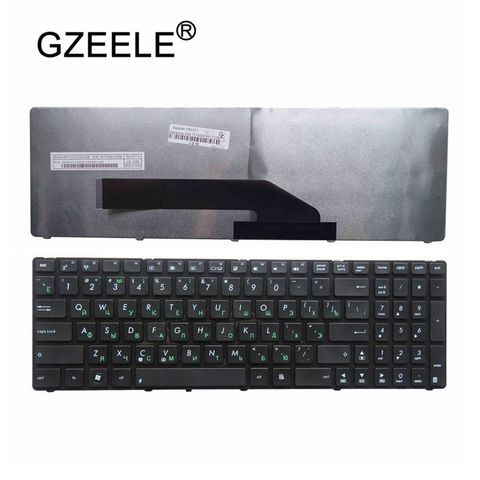 GZEELE NEW russian Laptop keyboard FOR ASUS K70I K70ID F90 F50 F52 F52q X5DC X5DIJ X50IJ X5DIN with BLACK frame RU new keyboard ► Photo 1/4
