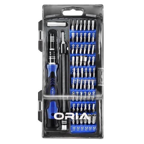 ORIA Precision Screwdriver Bit Set 60-in-1 Magnetic Screwdriver Kit For Phones Game Console Tablet PC Electronics Repair Tool ► Photo 1/6