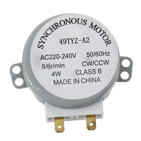 AC 220-240V 50/60Hz 5/6RPM 4W Turntable Synchronous Motor for miniwave Oven Microwave oven accessories ► Photo 1/4