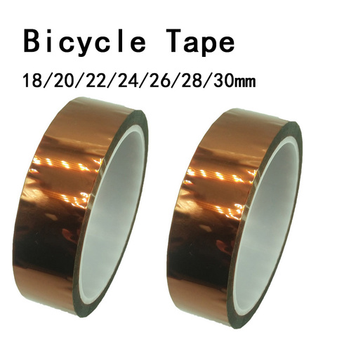 Bicycle No Tubes Rim Tape  MTB Road Bike Tubeless No Tubes Presta Repair Tape 18/20/22/24/25/26/28/30/35/40mm 33m Length ► Photo 1/2
